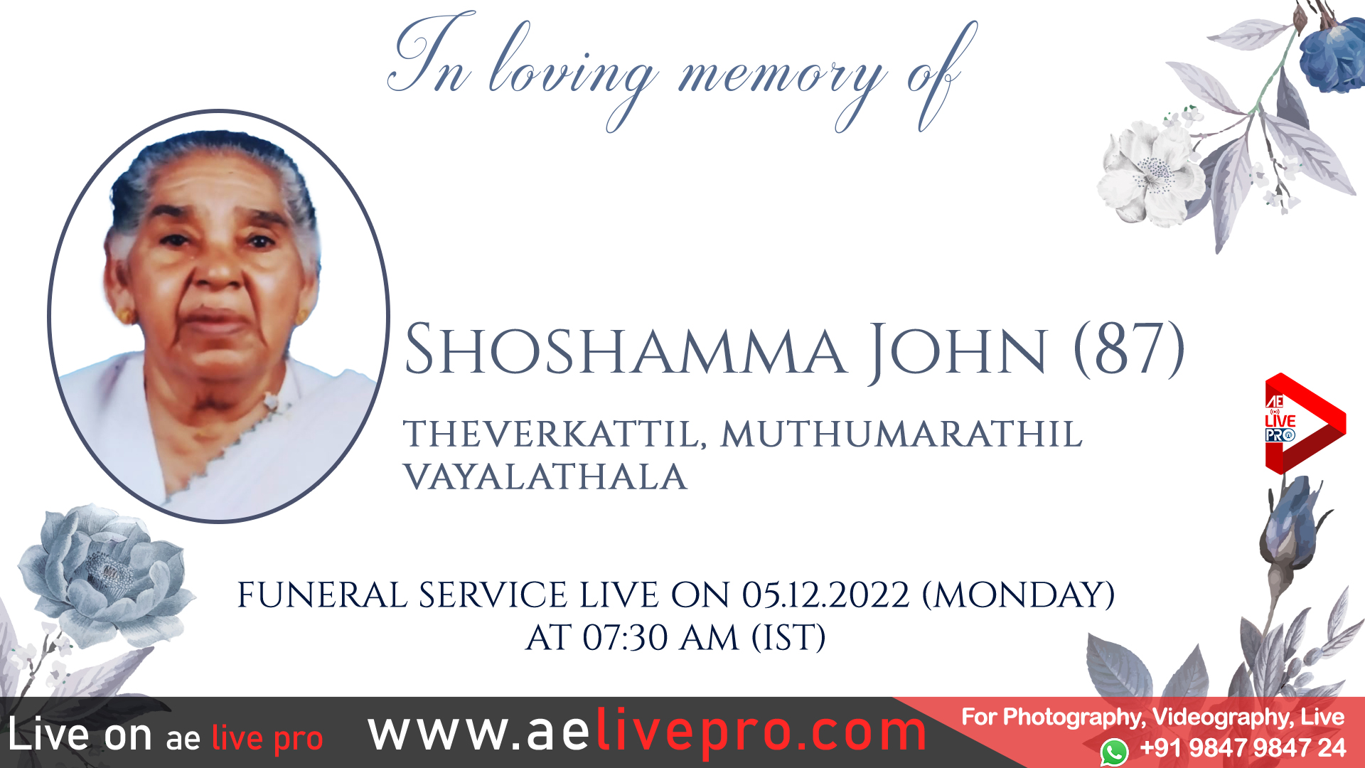 shoshamma keekozhoor